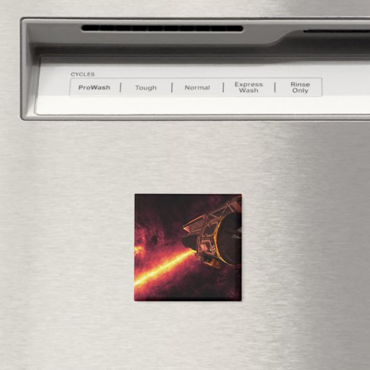 Spitzer gegen den Infrarothimmel gesehen Magnet (In Situ (Geschirrspüler))