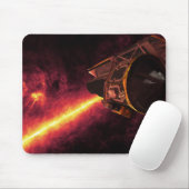 Spitzer gegen den Infrarothimmel gesehen Mousepad (Mit Mouse)