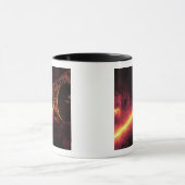 Spitzer gegen den Infrarothimmel gesehen Tasse (Zentrum)