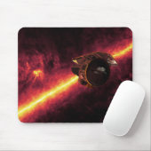 Spitzer gegen Infrarotstrahler gesehen 2 Mousepad (Mit Mouse)