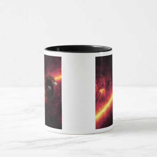 Spitzer gegen Infrarotstrahler gesehen 2 Tasse (Zentrum)