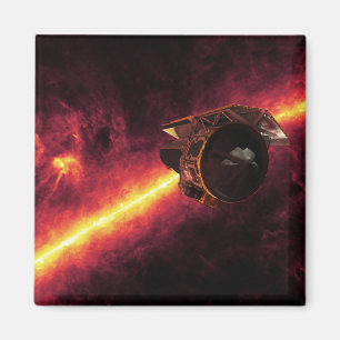 Spitzer gesehen gegen den Infrarothimmel 2 Magnet