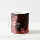 Spitzer Space Telescope Jubiläum Kaffeetasse (Vorderseite Links)