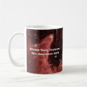 Spitzer Space Telescope Jubiläum Kaffeetasse (Links)