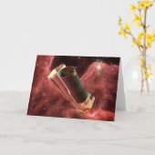 Spitzer Space Telescope Jubiläum Karte (Gelbe Blume)