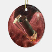 Spitzer Space Telescope Jubiläum Keramik Ornament (Links)