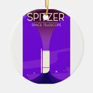 Spitzer Space Telescope Keramik Ornament
