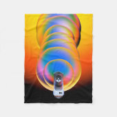 Spitzer Space Telescope Poster. Fleecedecke (Vorderseite)