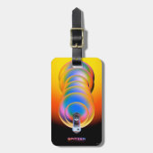 Spitzer Space Telescope Poster. Gepäckanhänger (Vorderseite vertikal)