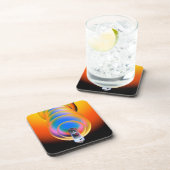 Spitzer Space Telescope Poster. Getränkeuntersetzer (Rechte Seite)