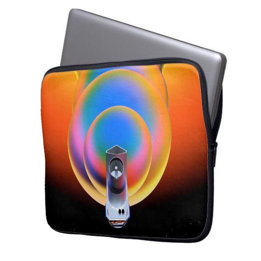 Spitzer Space Telescope Poster. Laptopschutzhülle (Vorderseite Links)