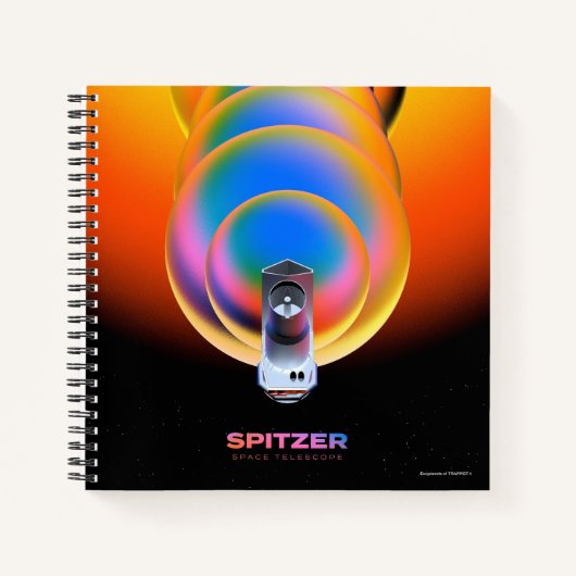 Spitzer Space Telescope Poster. Notizblock (Vorderseite)