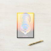 Spitzer Space Telescope Poster. Post-it Klebezettel (Auf Schreibtisch)