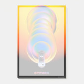 Spitzer Space Telescope Poster. Post-it Klebezettel (Vorderseite)
