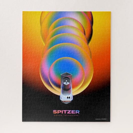 Spitzer Space Telescope Poster. Puzzle (Vertikal)