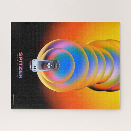 Spitzer Space Telescope Poster. Puzzle (Horizontal)