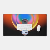 Spitzer Space Telescope Poster. Schreibtischunterlage (Tastatur & Maus)