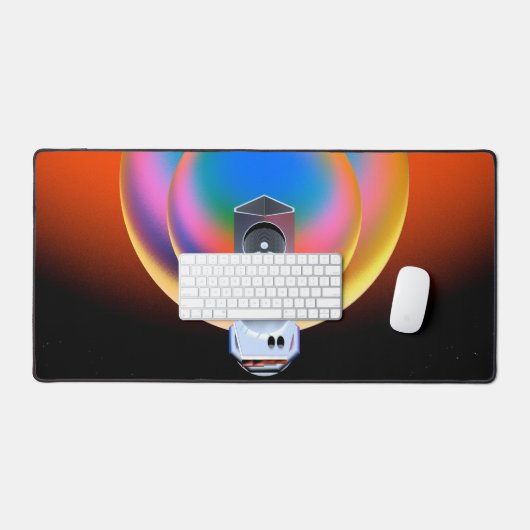 Spitzer Space Telescope Poster. Schreibtischunterlage (Tastatur & Maus)