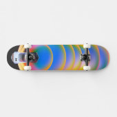 Spitzer Space Telescope Poster. Skateboard (Horizontal)