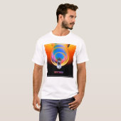 Spitzer Space Telescope Poster. T-Shirt (Vorne ganz)