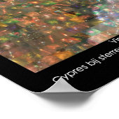 Spitzer Space Telescope / van Gogh Poster (Ecke)