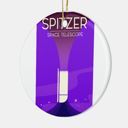 Spitzer Space Teleskop Keramik Ornament (Links)