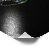 Spitzer startet kurz nach dem Start die Erde Fotodruck (Ecke)