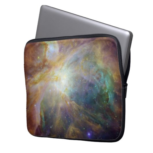 Spitzer und Hubble erstellen farbenfrohe Meisterwe Laptopschutzhülle (Vorderseite Links)