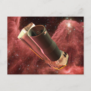 Spitzer-Weltraumteleskop-Jubiläum Postkarte