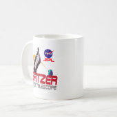 Spitzer Weltraumteleskop Kaffeetasse (Vorderseite Links)