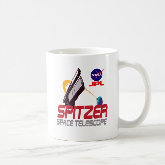 Spitzer Weltraumteleskop Kaffeetasse (Rechts)