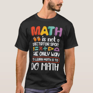 Spitzer Winkel Mathelehrer Du Siehst Süß Aus Geek T-Shirt