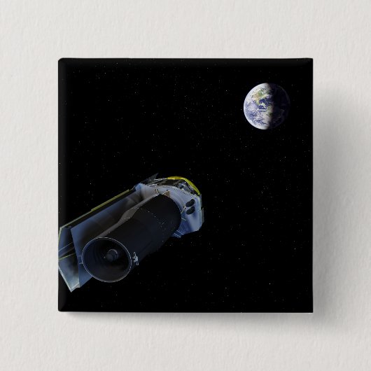 Spitzer zeigt seine Hochverstärkantenne Button (Vorderseite)