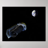 Spitzer zeigt seine Hochverstärkantenne Poster (Vorne)