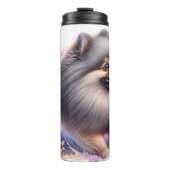 Spitzes Blumentanz Thermosbecher (Vorderseite)