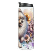 Spitzes floraler Traum Thermosbecher (Nach rechts gedreht)