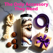 Spitzes floraler Traum Thermosbecher