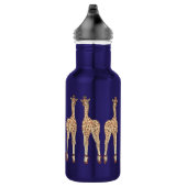 Spitzezehegiraffe Edelstahlflasche (Rechts)