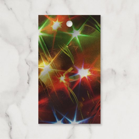 Spitzhacke Geschenkanhänger (Rückseite)