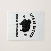 Spitzhundeentwurf Puzzle (Horizontal)