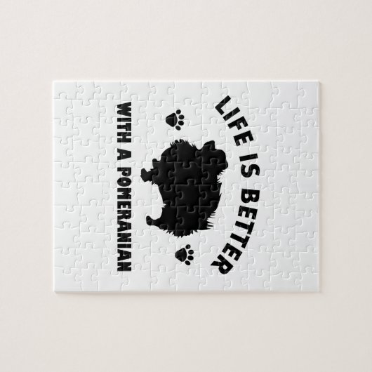 Spitzhundeentwurf Puzzle (Horizontal)