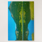 Spitzingsee Bayern Deutschland. Puzzle (Vertikal)