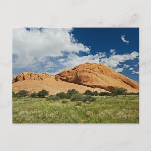 Spitzkoppe oder Spitzkuppe, arider Berg Postkarte (Vorderseite)