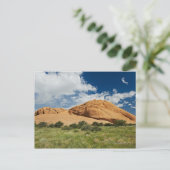 Spitzkoppe oder Spitzkuppe, arider Berg Postkarte (Stehend Vorderseite)