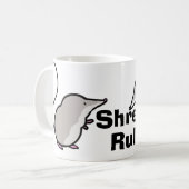 Spitzmaus-Regel! Kaffeetasse (Vorderseite Links)
