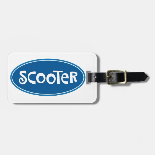 Spitzname-Roller Gepäckanhänger (Vorderseite horizontal)