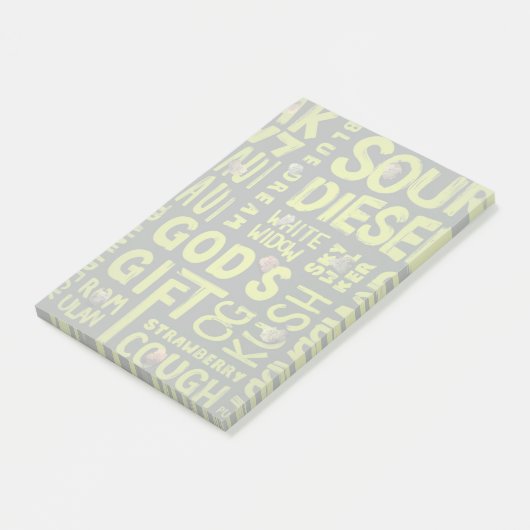 Spitznamen Post-it Klebezettel (angewinkelt)