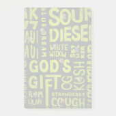 Spitznamen Post-it Klebezettel (Vorderseite)