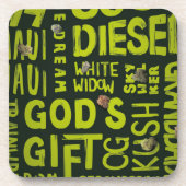 Spitznamen Untersetzer (Vorderseite)