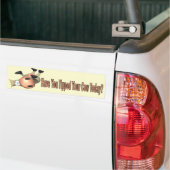 Spitzte Ihre Kuh Autoaufkleber (Auf Lkw)